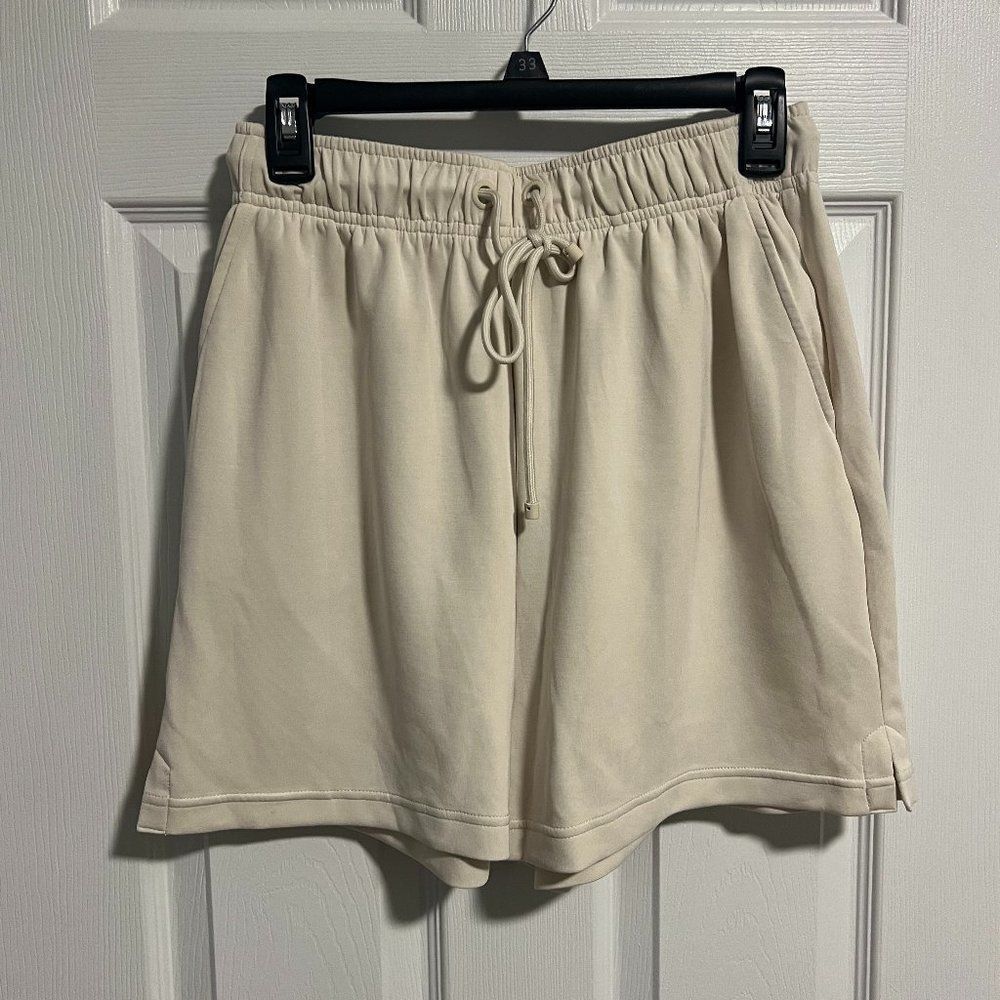 NWT Oysho Womens Shorts Bermuda Soft Touch Modal Drawstring Medium